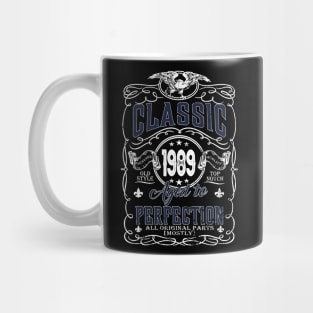 35th Birthday Gift for Men Classic 1989 Perfection Mug